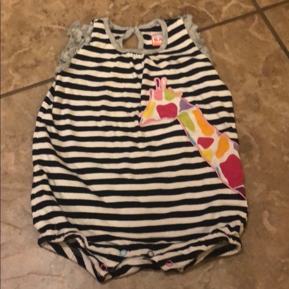 Little Miss Matched Bubble Romper